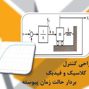 طراحی کنترل کلاسیک و فیدبک بردار حالت زمان پیوسته برای جرم و فنر ساده